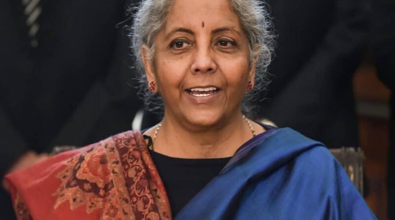 Finance Minister Nirmala Sitharaman